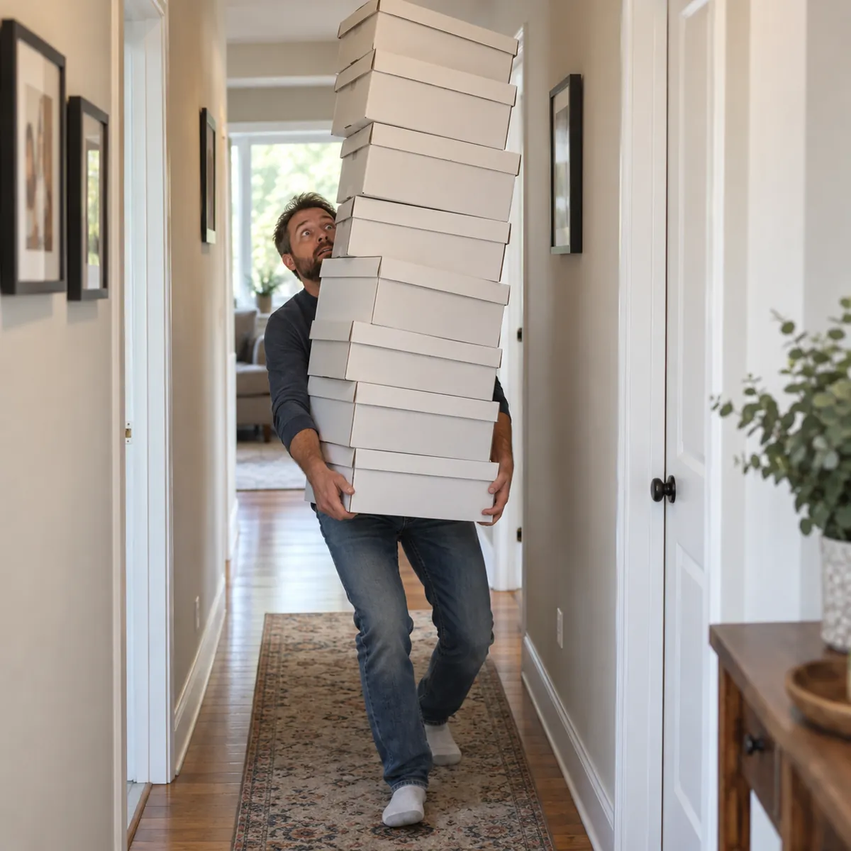 Card Box Tower