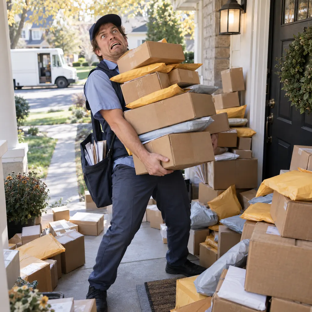Mail Carrier Package Overload