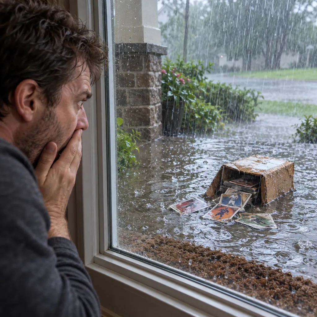 Package In Rain